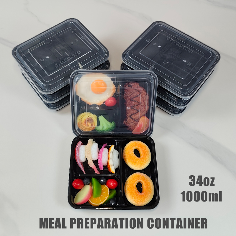 Food And Snacks For Picnic - 3-delige 34 Oz/1000 ml, 12/35 stuks,