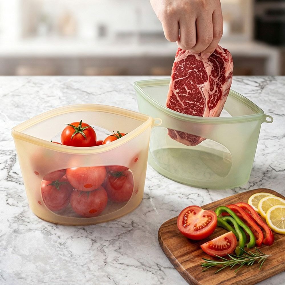 Siliconen voedselbewaarzak Voc - Food Z recensie en prijs