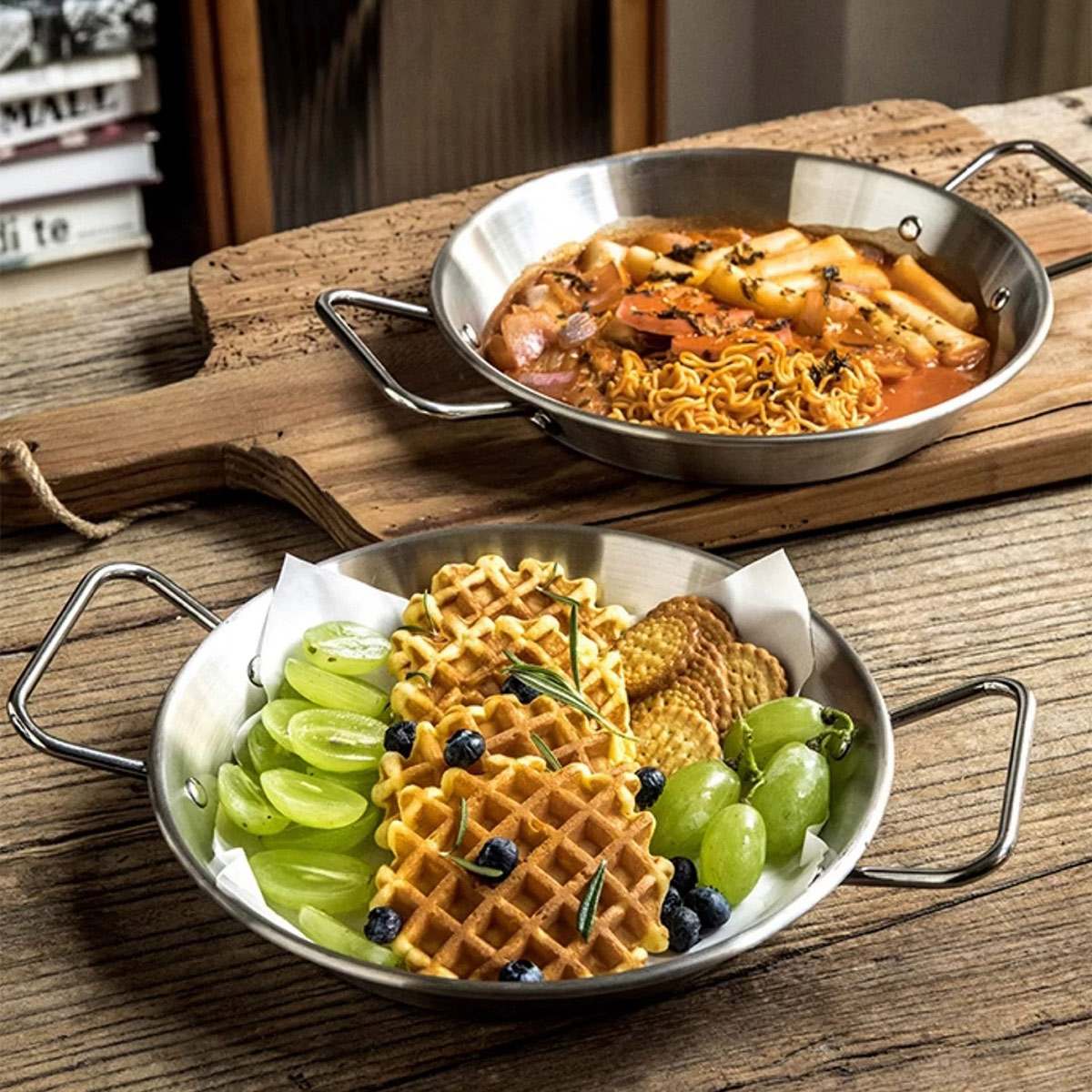 INS roestvrijstalen vispan met - Food And Snacks For Picnic recensie en prijs