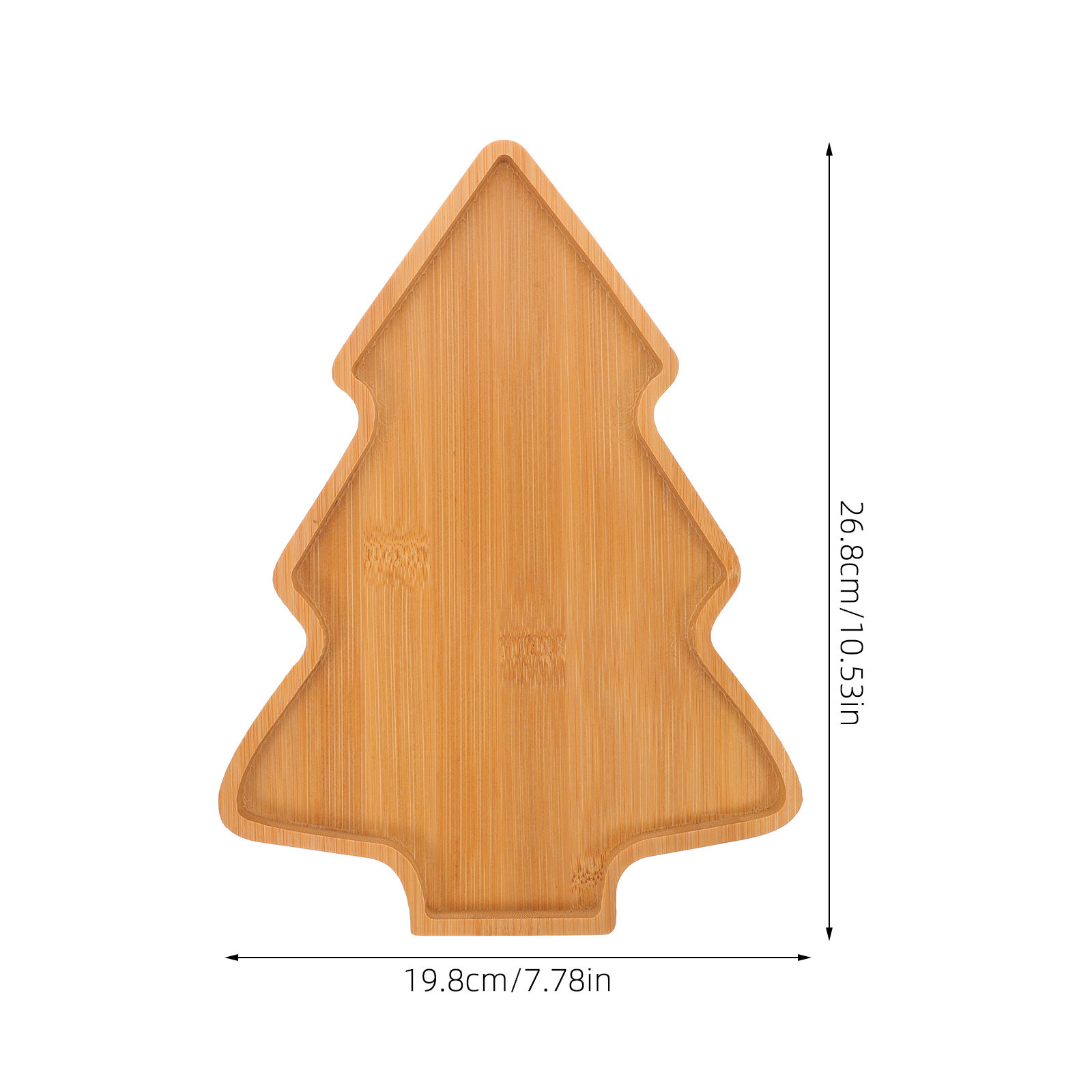Kerstboom Snackschaal Houten B - Food Snacks For Christmas recensie en prijs