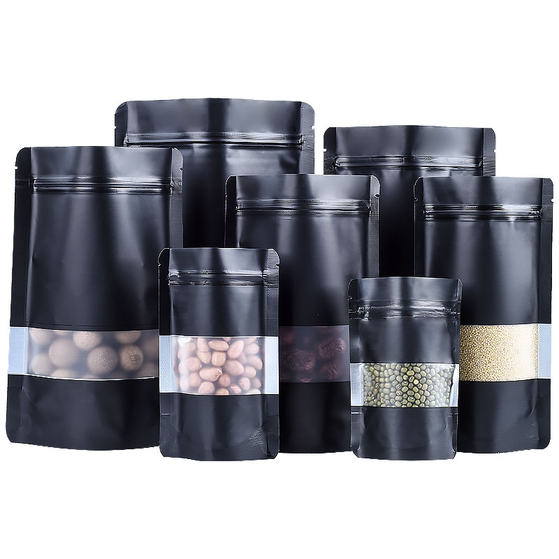 100PCS Stand-up Mat Zwart Alum - Food Z recensie en prijs