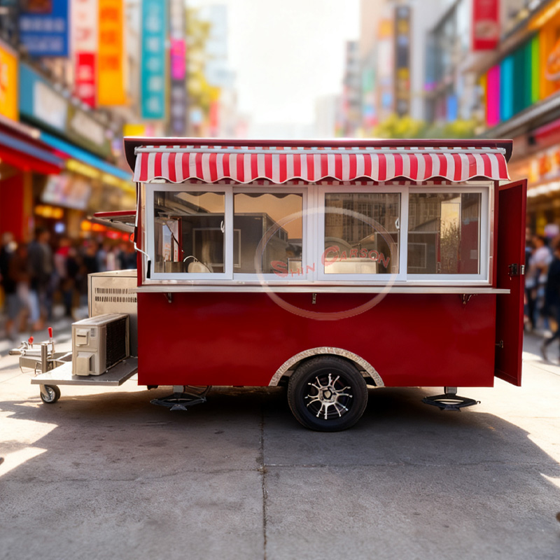Mobiele foodtruck, multifuncti - Food Snacks For Camping recensie en prijs