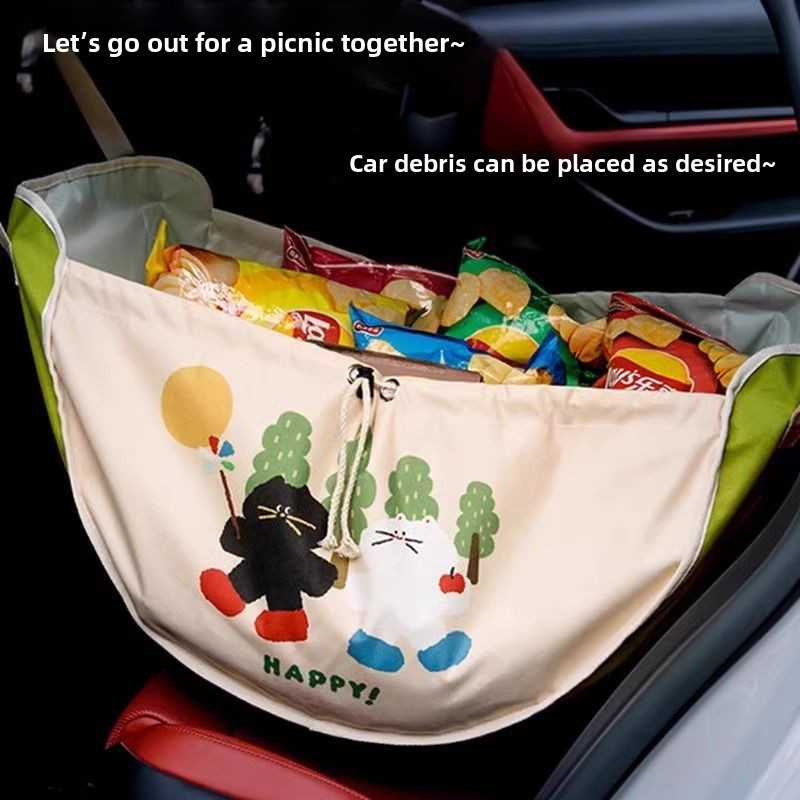 Auto-opbergtas met grote capac - Food And Snacks For Picnic recensie en prijs