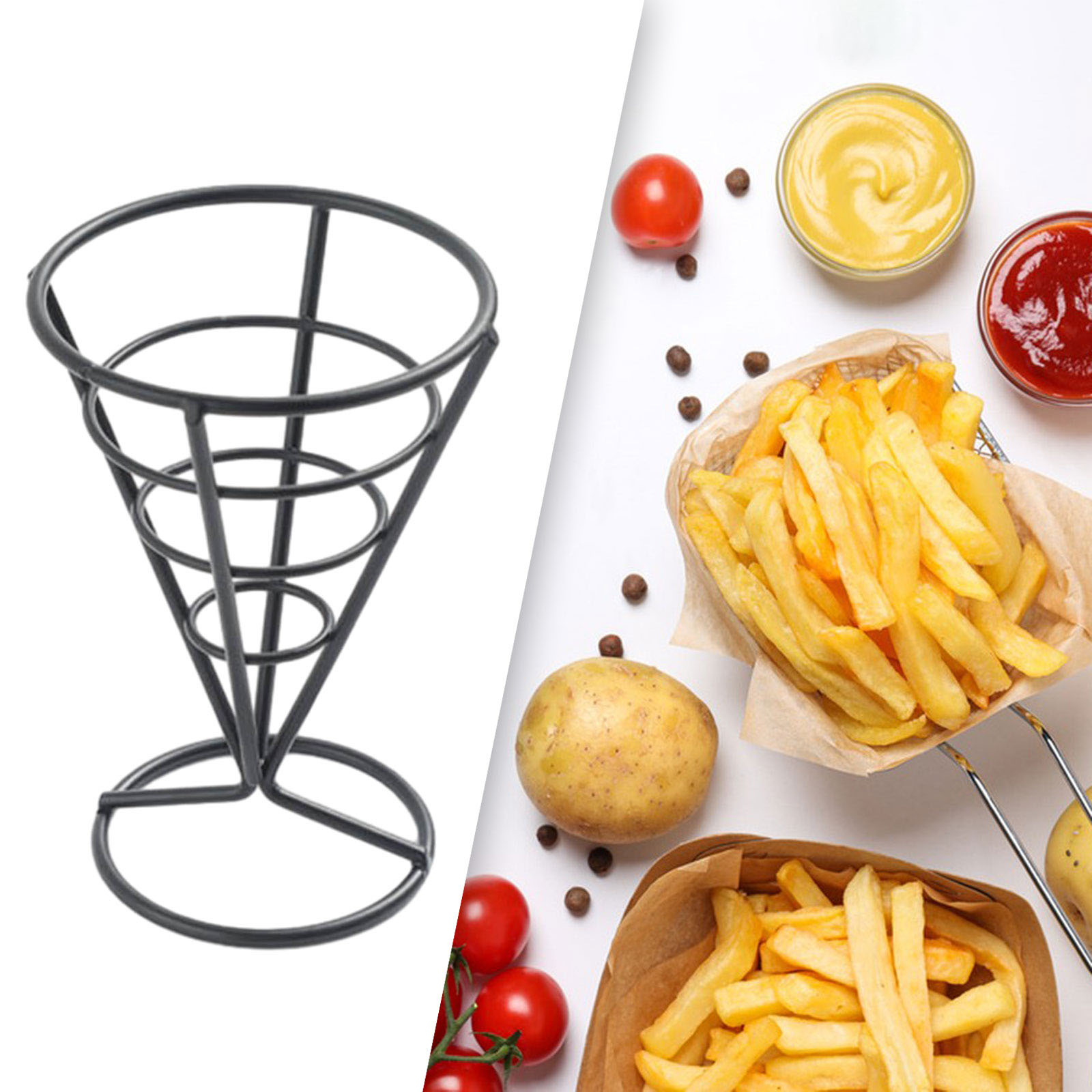 Frietjes Staan Herbruikbare Ke - Food And Snacks For Picnic recensie en prijs
