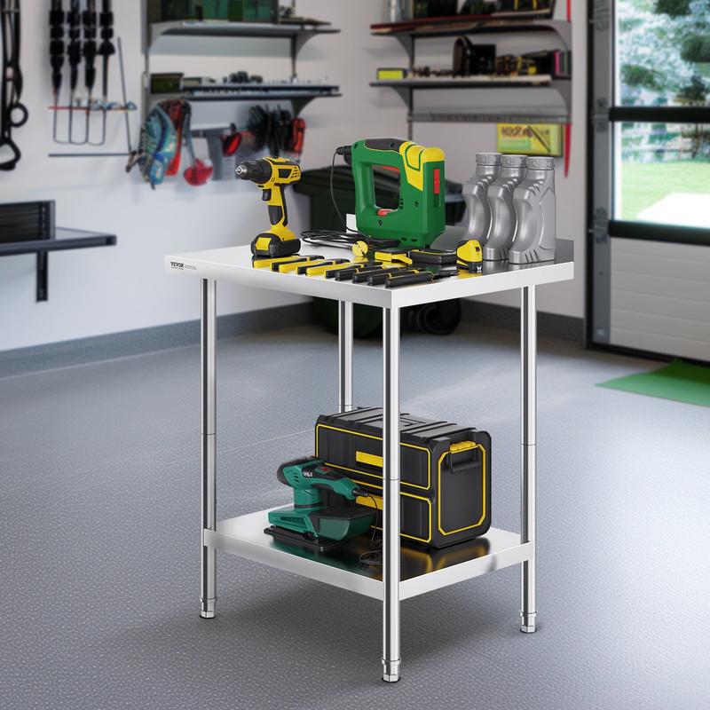 24 x 30 x 36 inch RVS werktafe - Food X recensie en prijs